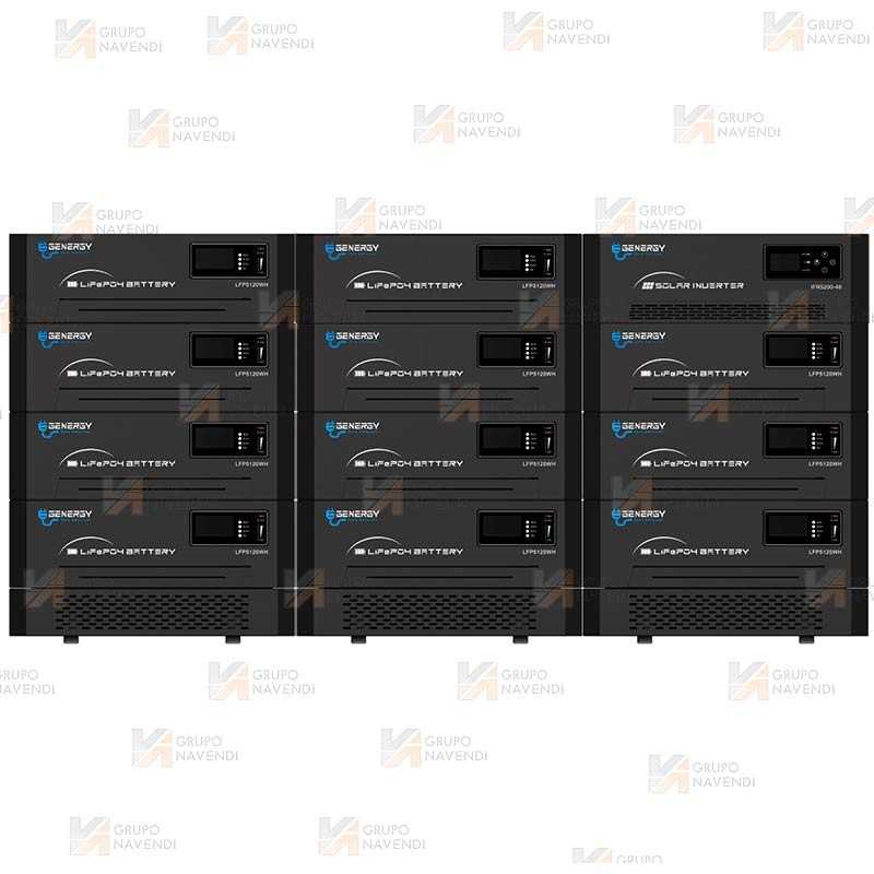 Kit solar completo Genergy GZE-56352 de 56320Wh/5200W