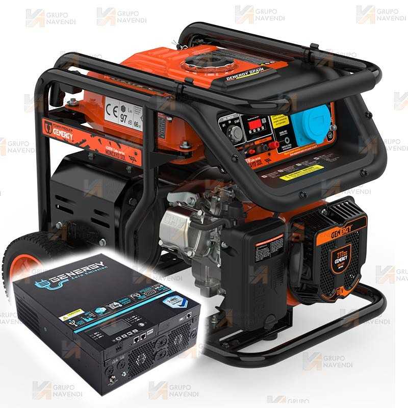Kit Solar Genergy Eco 4000 (Generador Moncayo SOL + Inverter IFR4000)