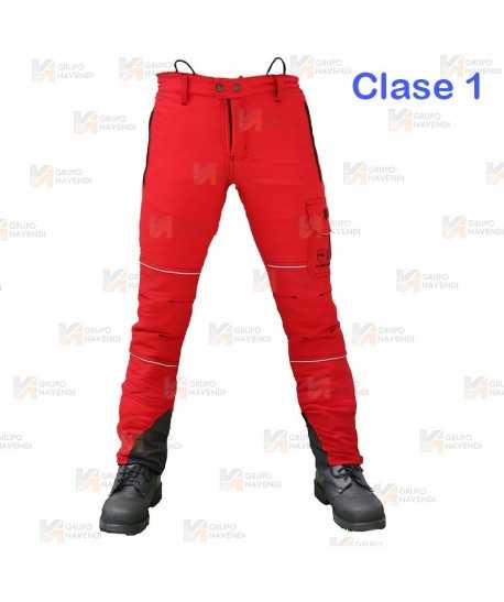 Pantalón bielástico anticorte motosierra (Clase 1)
