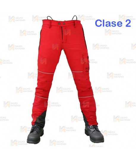 Pantalón bielástico anticorte para motosierra (Clase 2)