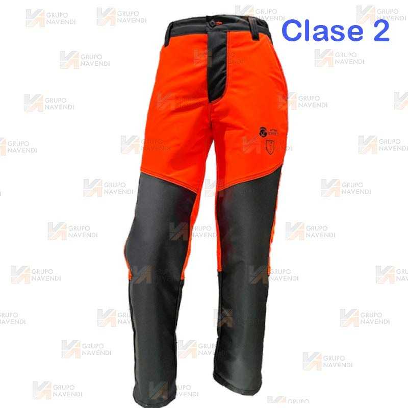 Pantalón bielástico anticorte y transpirable para motosierra (Clase 2)