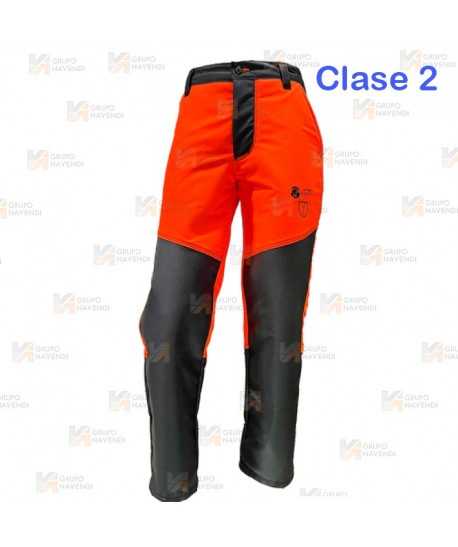 Pantalón bielástico anticorte y transpirable para motosierra (Clase 2)