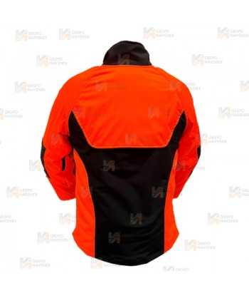 Chaqueta bielástica anticorte y transpirable para motosierra (Clase 2)