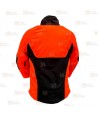 Chaqueta bielástica anticorte y transpirable para motosierra (Clase 2)