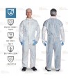 Buzo TYBEK 400 DUAL Combi transpirable Tipo 5 y 6 (100 und.)