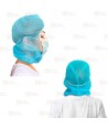 Gorro integral con mascarilla IIR en TNT
