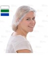 Gorro plegado acordeón desechable con goma (1000 Unds)