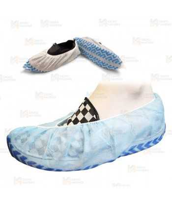Cubre zapatos antideslizantes de polipropileno color blanco