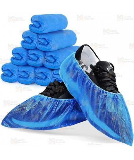 Cubre zapatos de CPE  muy fuertes color azul