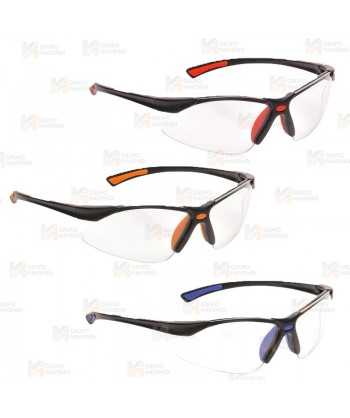 Gafas deportivas de seguridad con patillas finas y cómodas