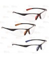 Gafas deportivas de seguridad con patillas finas y cómodas