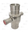 Acoples BS 336 de aluminio para manguera (macho y hembra)