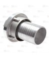 Acoples Storz de aluminio para manguera con caña estriada