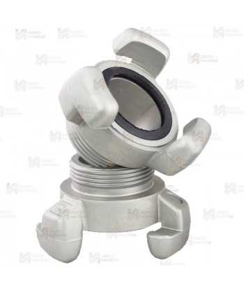 Acoples Barcelona rosca macho de aluminio estampado Fortex