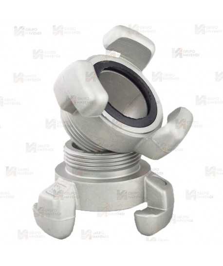 Acoples Barcelona rosca macho de aluminio estampado Fortex