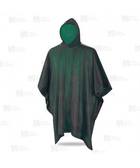 Poncho impermeable con capucha para la lluvia