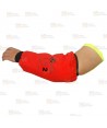 Manguito Anticorte rojo flúor/negro para motosierra (Clase 2)