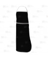 Mandil impermeable multiusos color negro en operaciones de desbroce