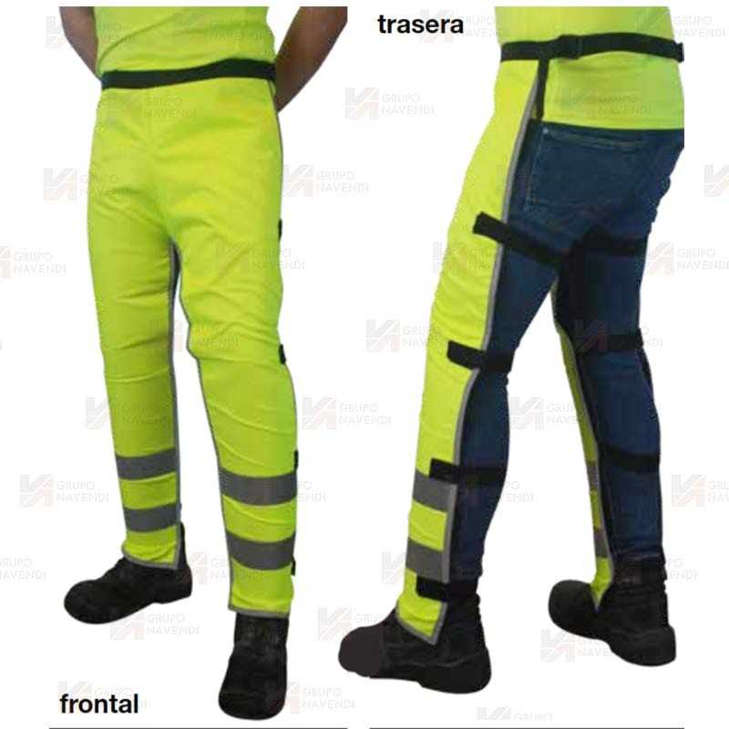 Zahón en alta visibilidad para operaciones de desbroce (Tipo A)
