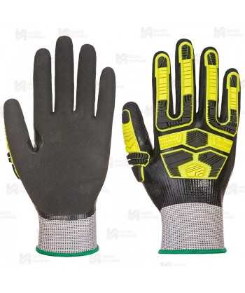 Guante antigolpes impermeable y anticorte nivel D
