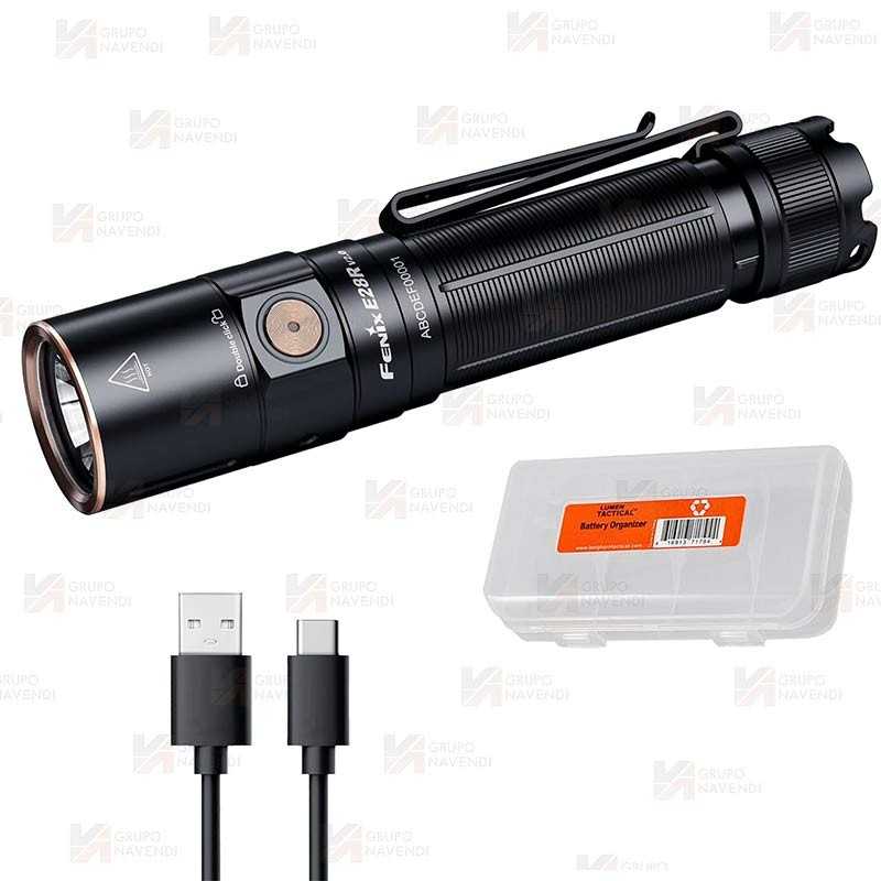 Linterna táctica recargable Fénix E28R V2 de 1700 lúmenes