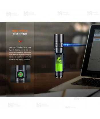 Linterna táctica recargable Fénix E28R V2 de 1700 lúmenes