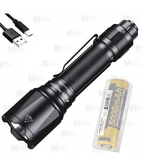 Linterna táctica de Fénix TK22-TAC recargable con USB (2800 lúmenes)