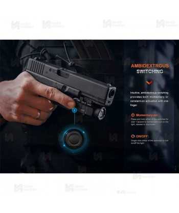 Linterna táctica Fenix GL06 - Para pistolas de bolsillo