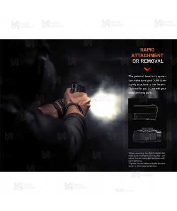 Linterna táctica Fenix GL06 - Para pistolas de bolsillo
