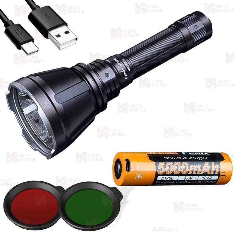Linterna HT18 especial para caza (2800 lúmenes)