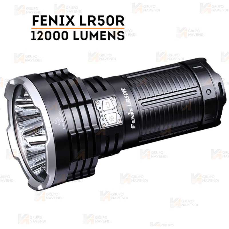 Linterna/foco de alto rendimiento de 12.000 lúmenes