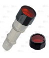 Filtro rojo para linternas Ø 34 de FENIX TK16, TK10, TK11, TK12, TK15, RC10 y HP11.