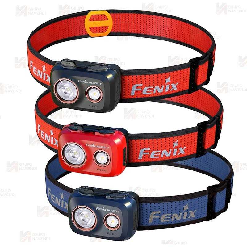 Frontal HL32R-T ligero de alto rendimiento para trail running de Fénix (800 lúmenes)