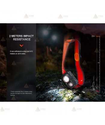 Frontal HL32R-T ligero de alto rendimiento para trail running de Fénix (800 lúmenes)
