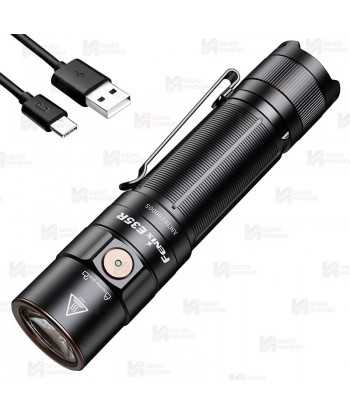 Linterna Fénix E35R recargable por micro USB-Tipo C (3100 Lúmenes)