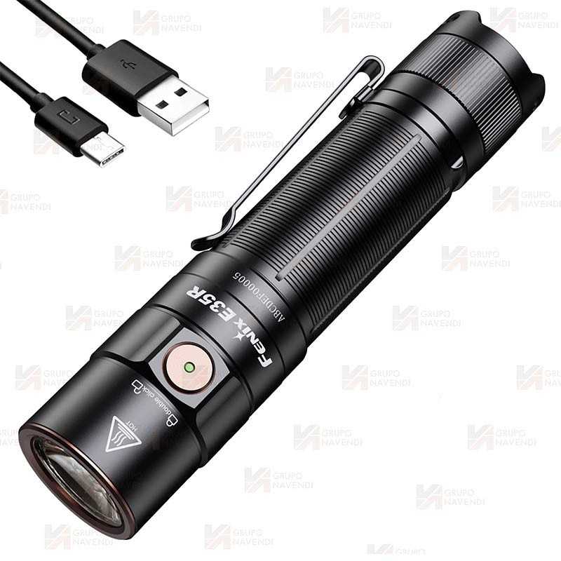 Linterna Fénix E35R recargable por micro USB-Tipo C (3100 Lúmenes)