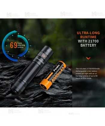Linterna Fénix E35R recargable por micro USB-Tipo C (3100 Lúmenes)
