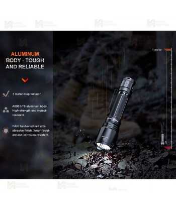 Fénix TK11R  recargable mediante USB (1600 Lúmenes)