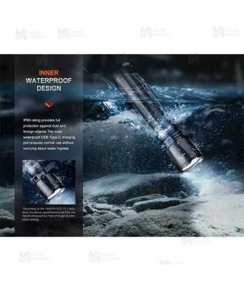 Fénix TK11R  recargable mediante USB (1600 Lúmenes)