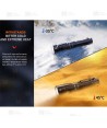 Linterna táctica Fenix PD40R-V3.0 (3000 Lúmenes)