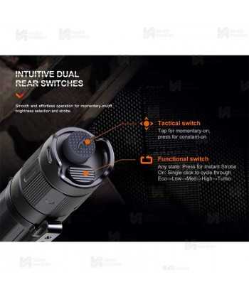Linterna táctica Fenix PD35R (1700 Lúmenes)