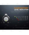 Linterna recargable Fénix LD15R (500 lúmenes)
