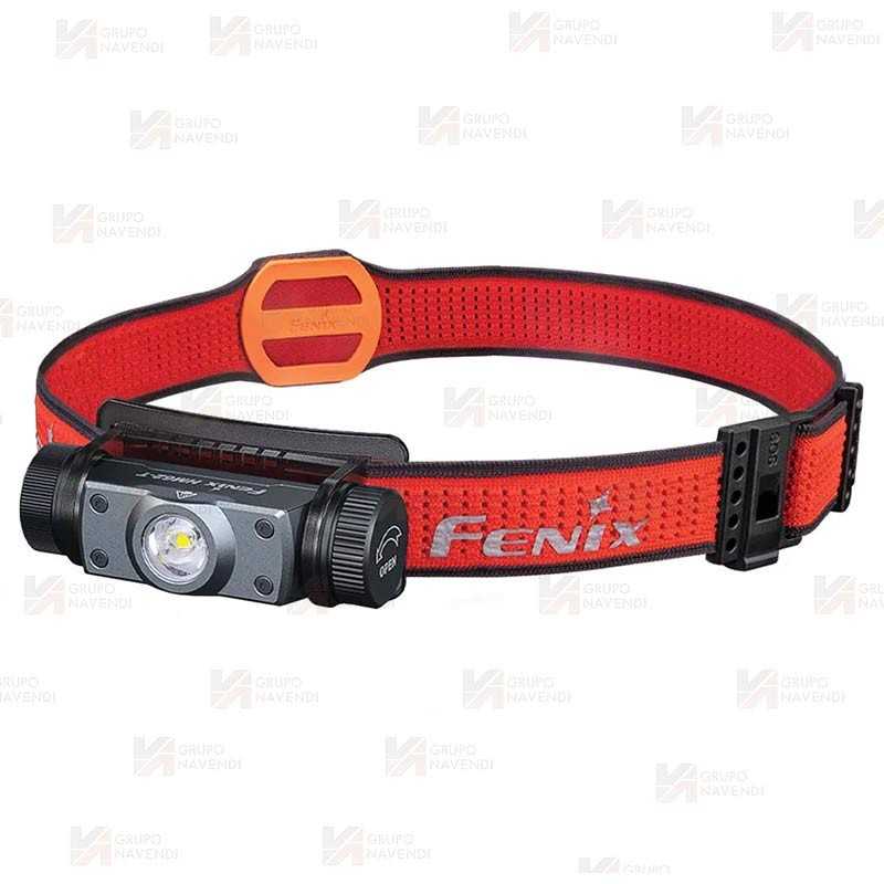 Frontal Fénix HM62-T de altas prestaciones (1200 Lúmenes) color rojo
