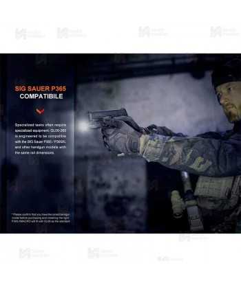 Linterna táctica Fenix GL06 - Para pistolas de bolsillo