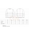 Sudadera de felpa con cintas reflectantes