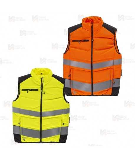 Chaleco acolchado multibolsillos de Alta Visibilidad