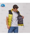 Chaleco SÜOL Roc-Neige con relleno de plumas y capucha para hombre