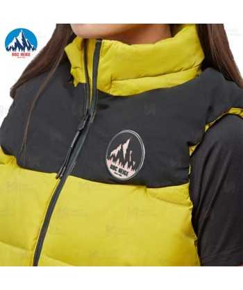 Chaleco SÜOL con relleno de pluma reciclada y capucha Roc-Neige para hombre