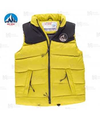 Chaleco SÜOL Roc-Neige con relleno de plumas y capucha para hombre