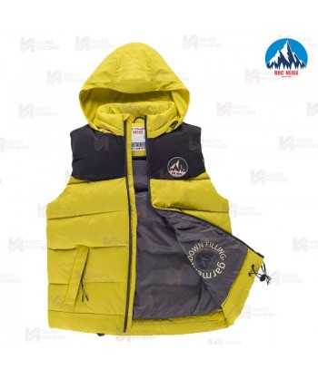 Chaleco SÜOL Roc-Neige con relleno de plumas y capucha para hombre